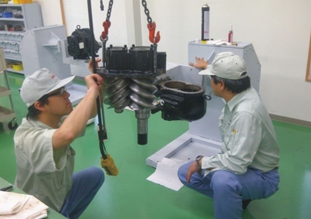 Trục vít của máy nén khí trục vít Trục vít của máy nén khí trục vít